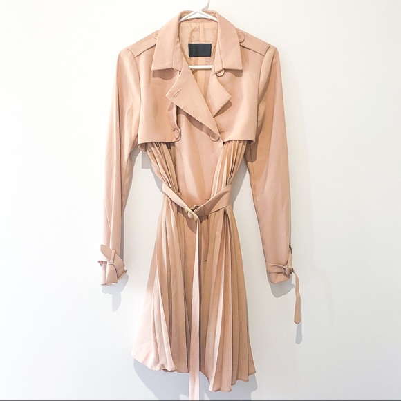 Stella McCartney Jackets & Blazers - ✨ Stella McCartney | Trench Pleated Belted Dress